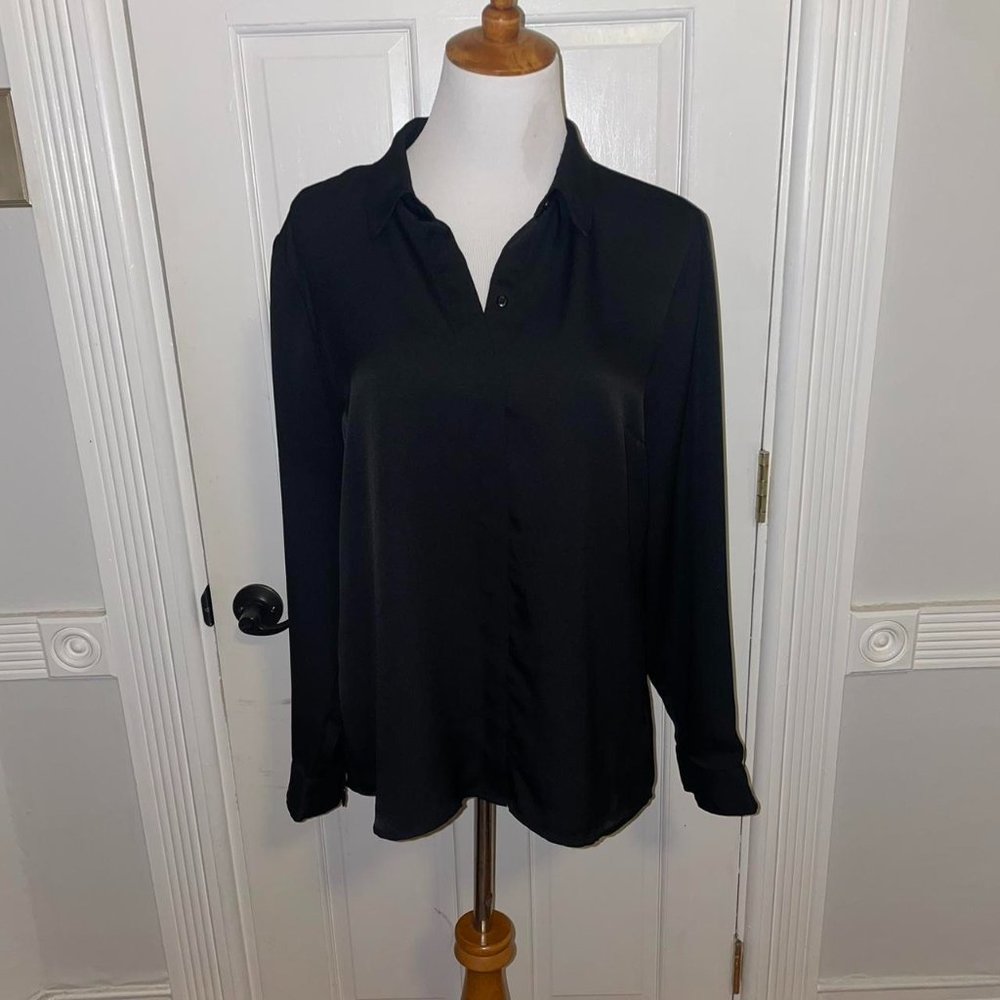 Express Black Button Down - image 1